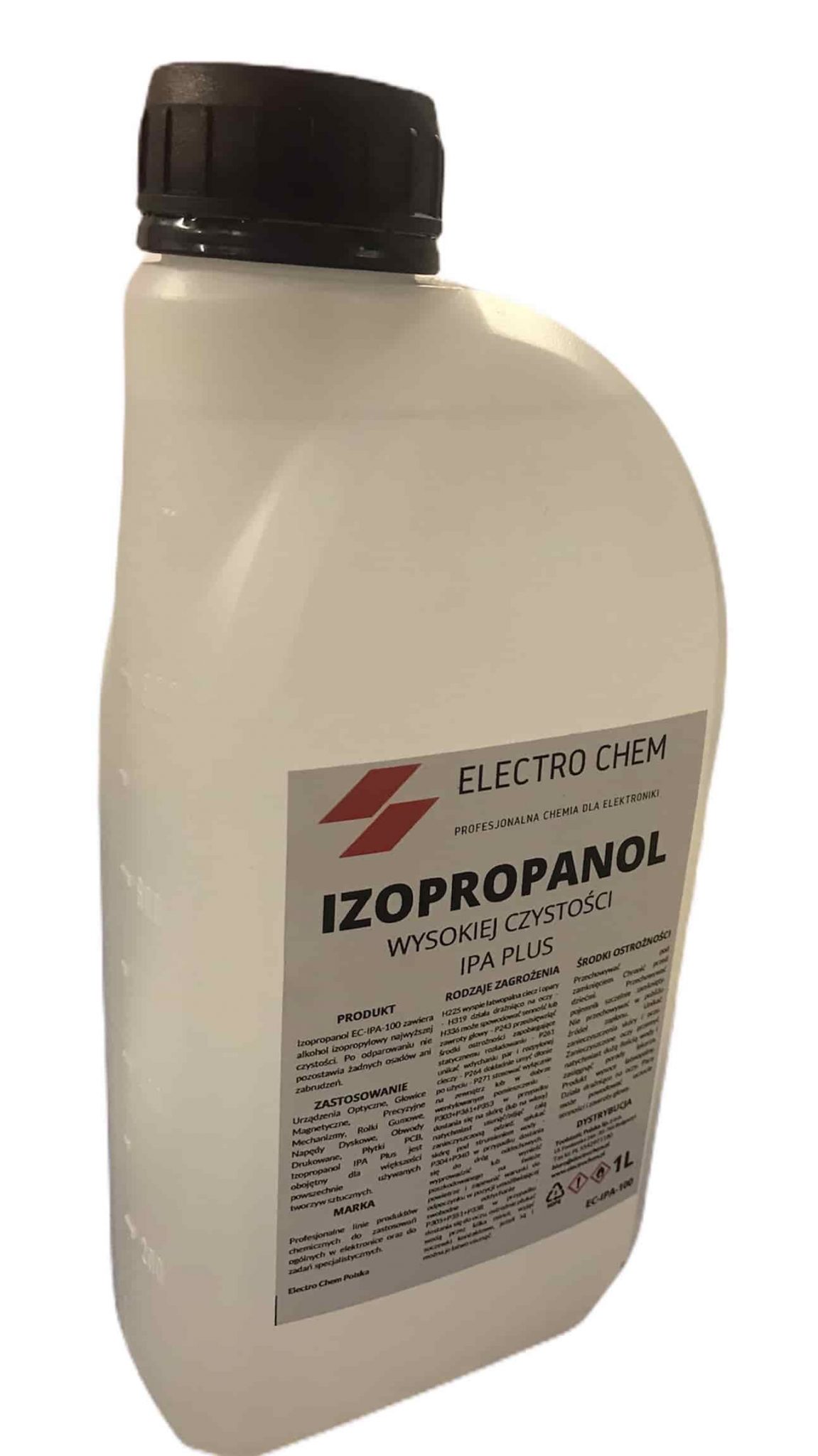 Izopropanol Ipa Plus Najwy Szej Czysto Ci Electro Chem L